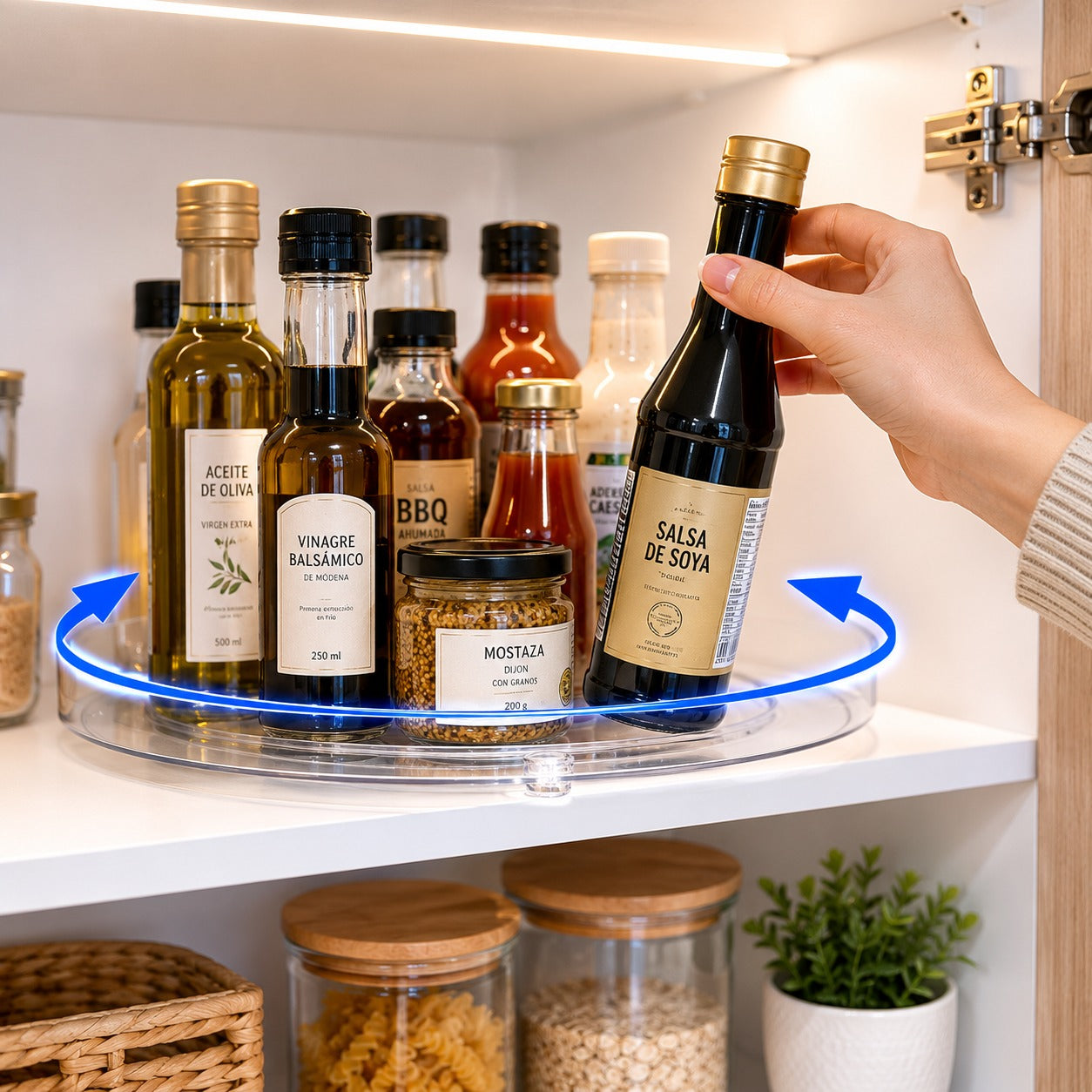 Organizador Giratorio para Cocina