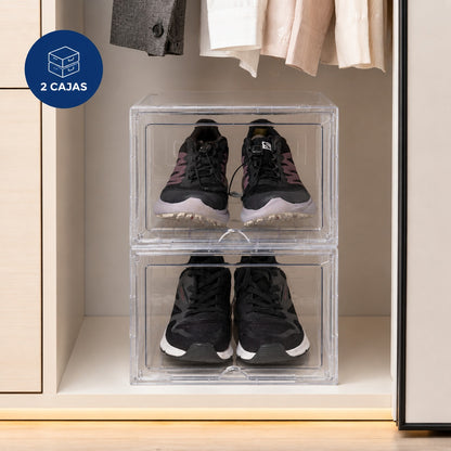 Caja Transparente para Zapatos