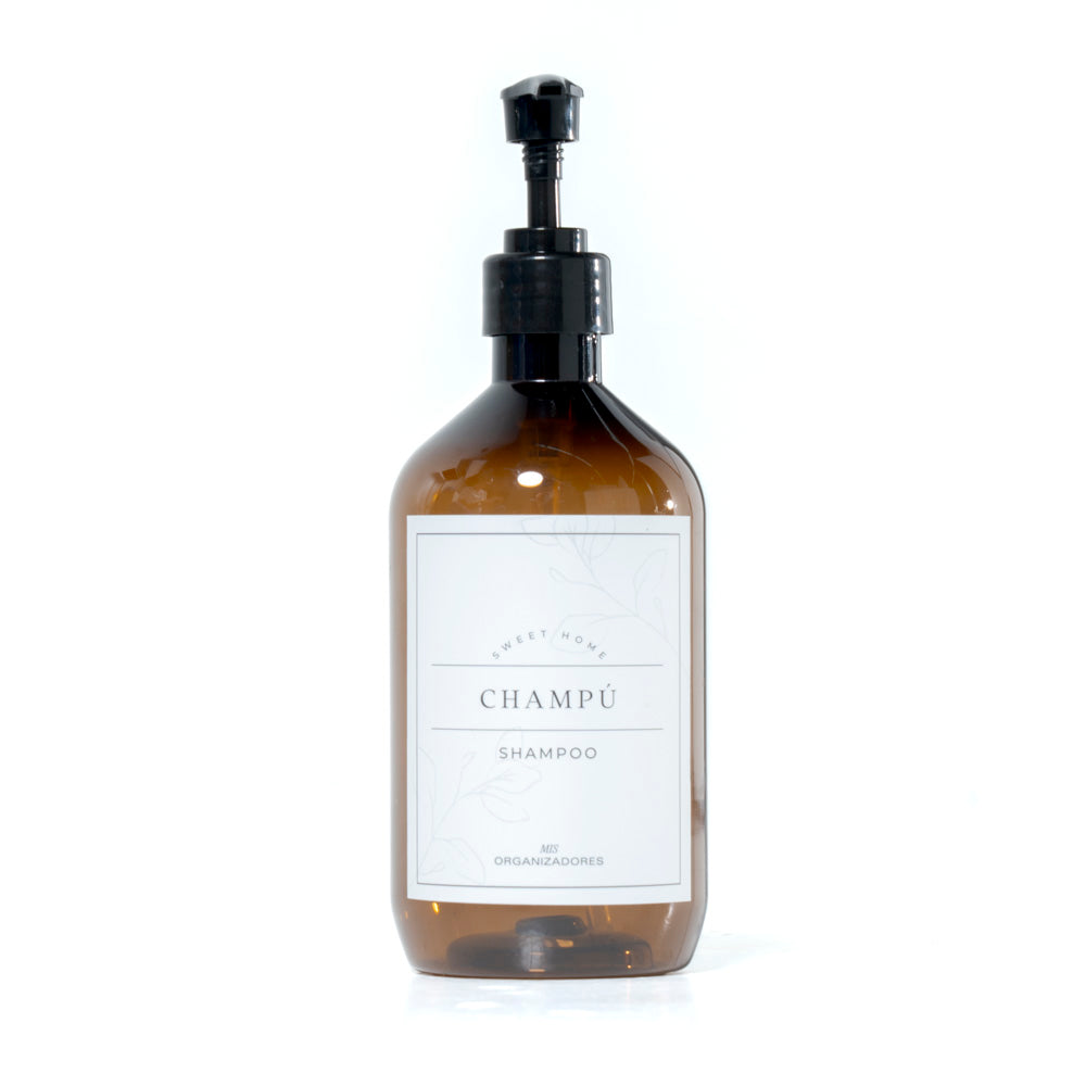 Frasco Dispensador de Shampoo