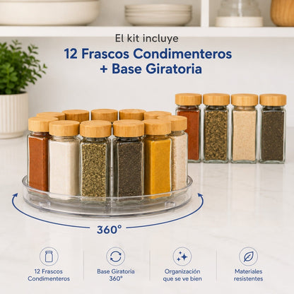 Kit para Organizar Condimentos