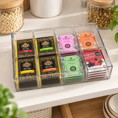 Organizador de Té y Aromaticas en Acrilico