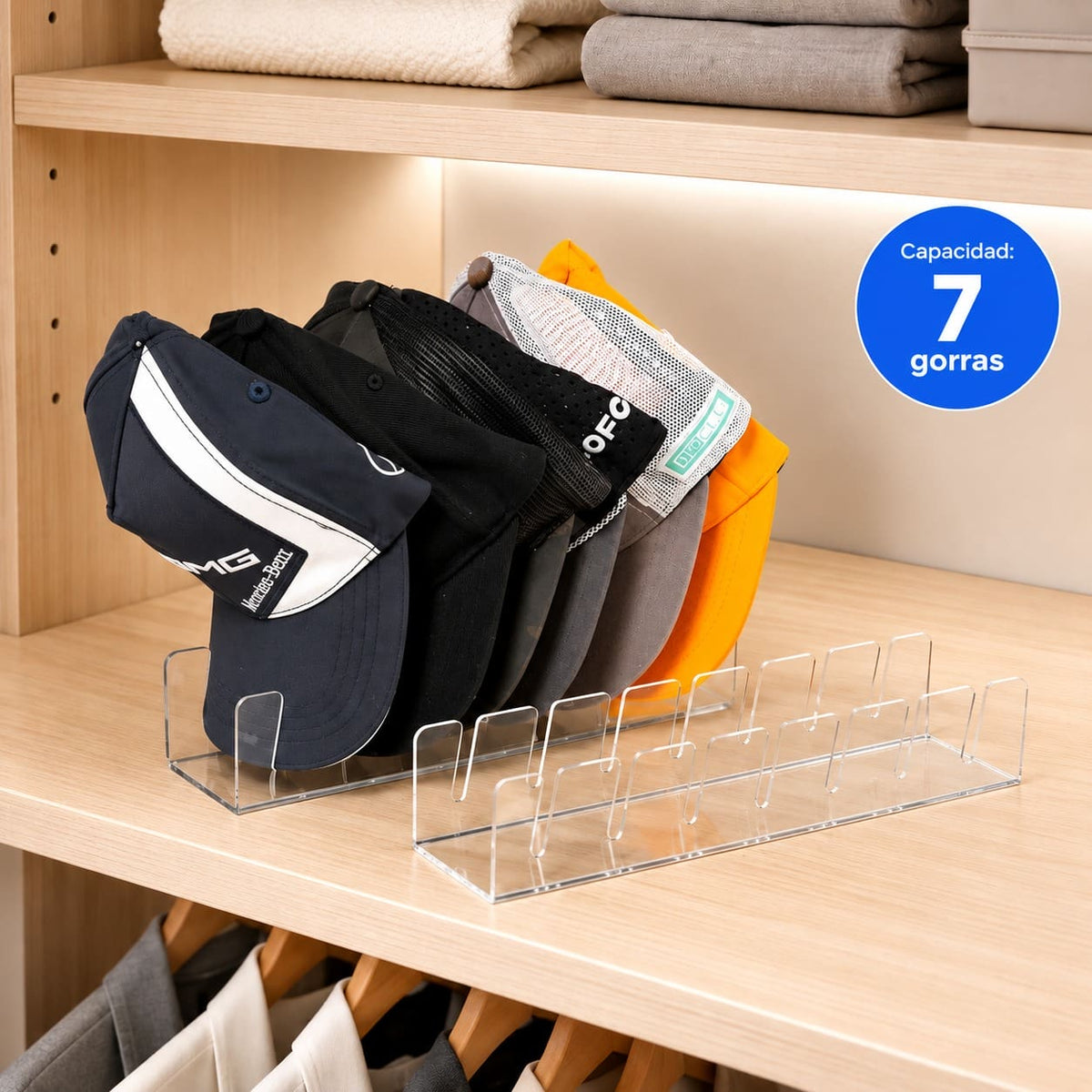 Organizador de Gorras set x 2