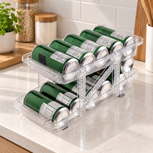 Organizador de Latas Rectangular para la Nevera