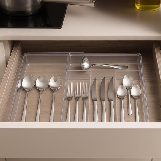 Bandeja Organizadora de Cubiertos Expandible