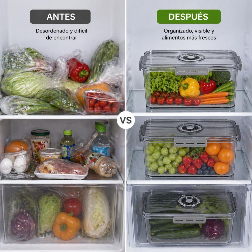 Recipiente Hermético para Verduras