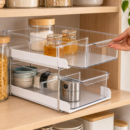 Organizador de Cajones Doble para cocina