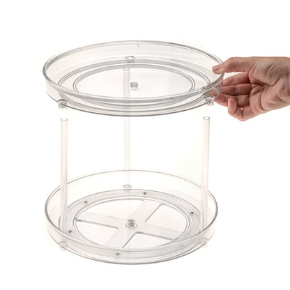 Organizador Giratorio 360 para baño con Base Doble
