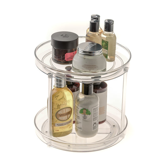 Organizador Giratorio 360 para baño con Base Doble